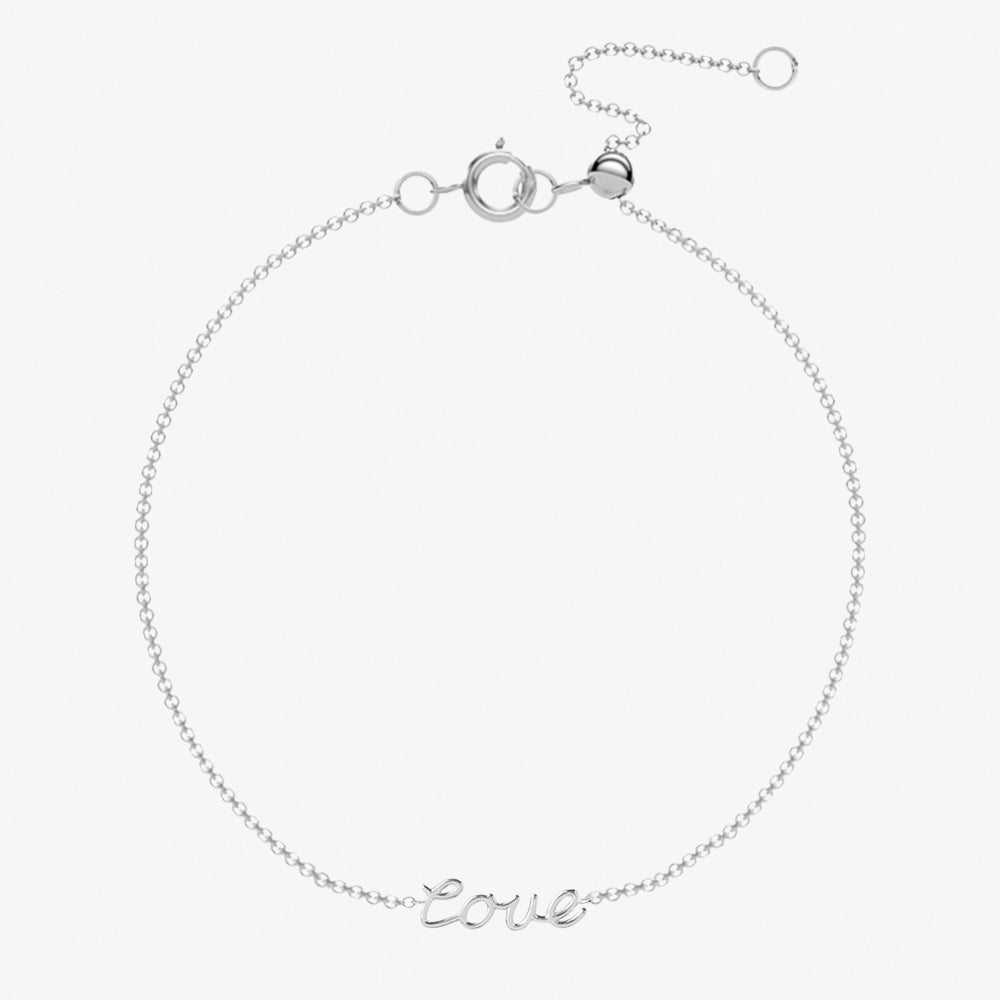 The Alkemistry 18ct white gold 'Baby Love' bracelet