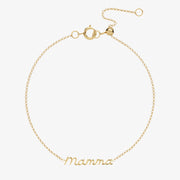 It's Mummy - 18ct gold, Baby Mamma bracelet