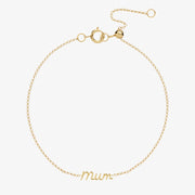It's Mummy - 18ct gold, Baby Mum bracelet