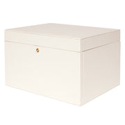 RAPPORT TUXEDO COLLECTION LARGE JEWELLERY BOX WHITE