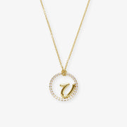 The Alkemistry 18ct yellow gold and diamond Love Letter necklace