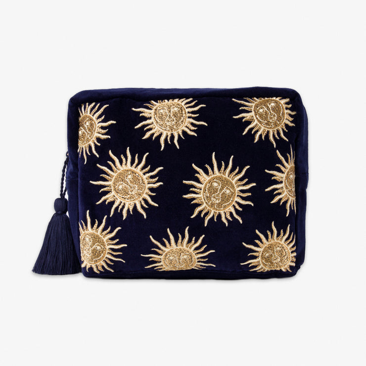 ELIZABETH SCARLETT - SUN GODDESS WASH BAG NAVY