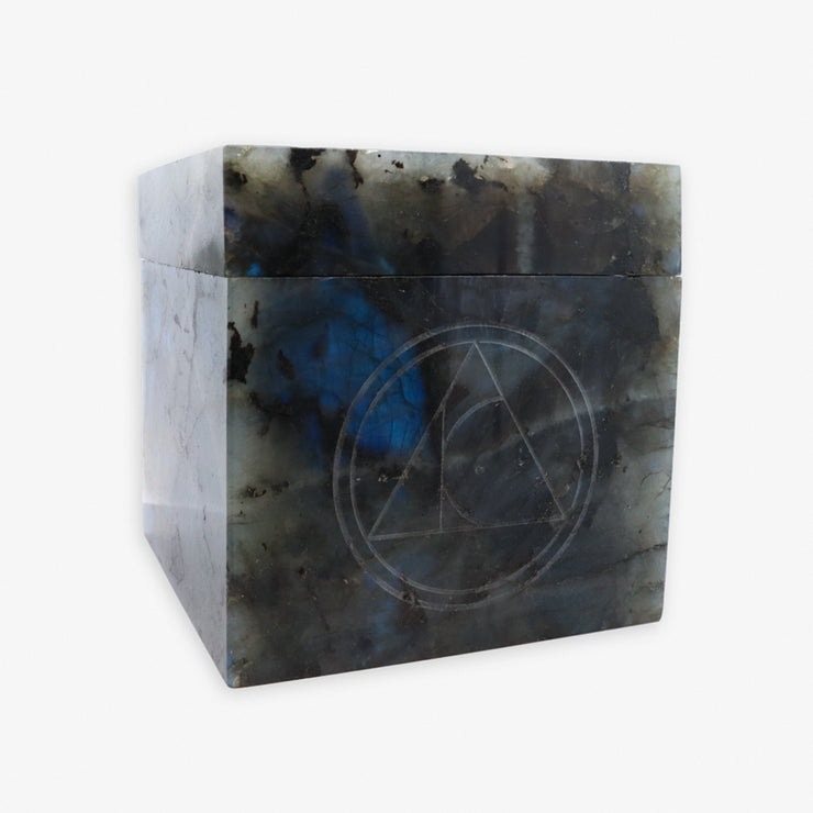 The Alkemistry Labradorite Crystal Jewellery Box