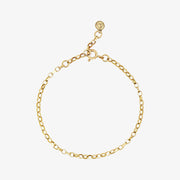 18ct gold chain bracelet