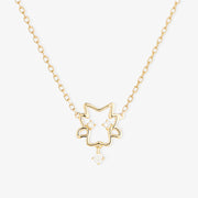 Ruifier 18ct yellow gold Year of the Dragon necklace