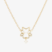 Ruifier 18ct yellow gold Year of the Dragon necklace
