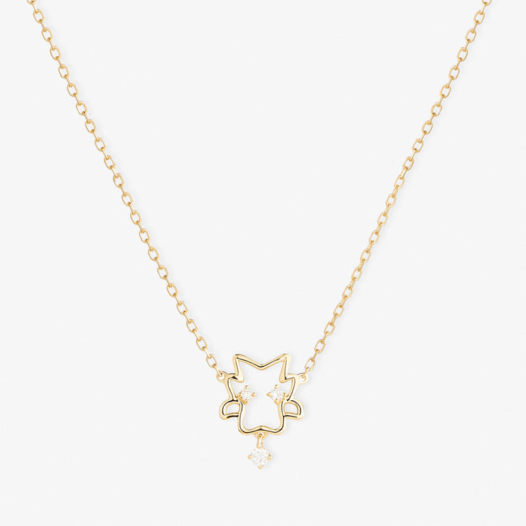 Ruifier 18ct yellow gold Year of the Dragon necklace