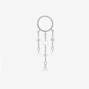 SUNCATCHER - 18ct gold, large diamond chandelier earring (single)