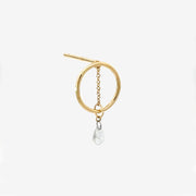 SUNCATCHER - 18ct gold, large diamond chandelier earring (single)