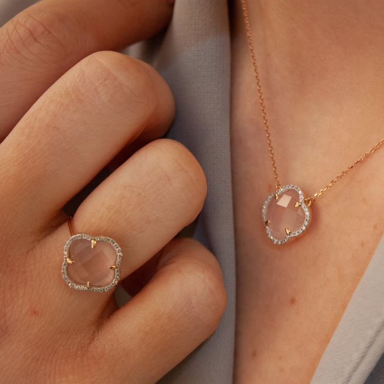 Morganne Bello Victoria ピアス 18Kローズゴールド Morganne Bello Victoria ピアス 18Kローズゴールド