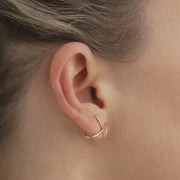 The Alkemistry 18ct white gold comfort ear cuff