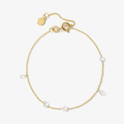 ARIA - 18ct gold, rose cut diamond tennis bracelet