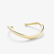 ARIA - 18ct gold, wave comfort ear cuff