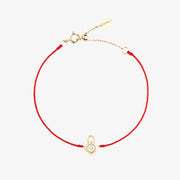 Ruifier 18ct yellow gold Core diamond bracelet