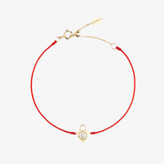 Ruifier 18ct yellow gold Core triad bracelet