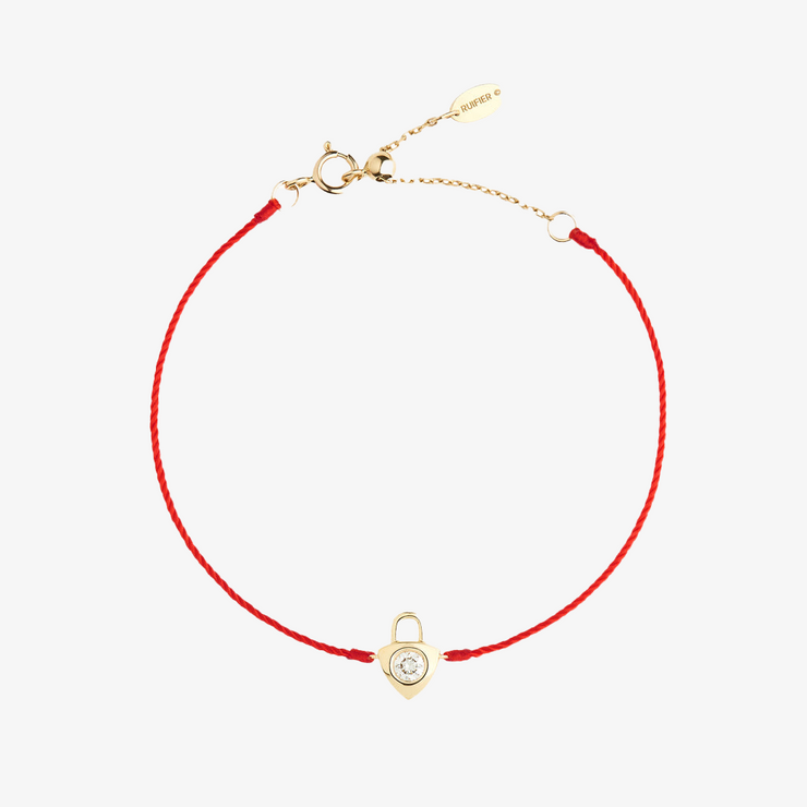 Ruifier 18ct yellow gold Core triad bracelet