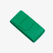 Rapport Portobello leather single watch pouch - green