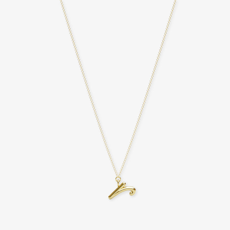 The Alkemistry 18ct yellow gold Love Letter necklace