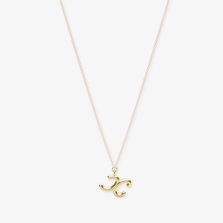 The Alkemistry 18ct yellow gold Love Letter necklace