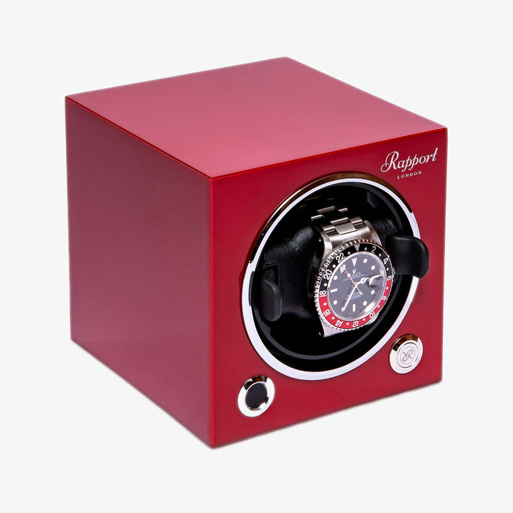 Rapport Evo single watch winder - red