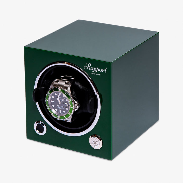 Rapport Evo single watch winder - racing green