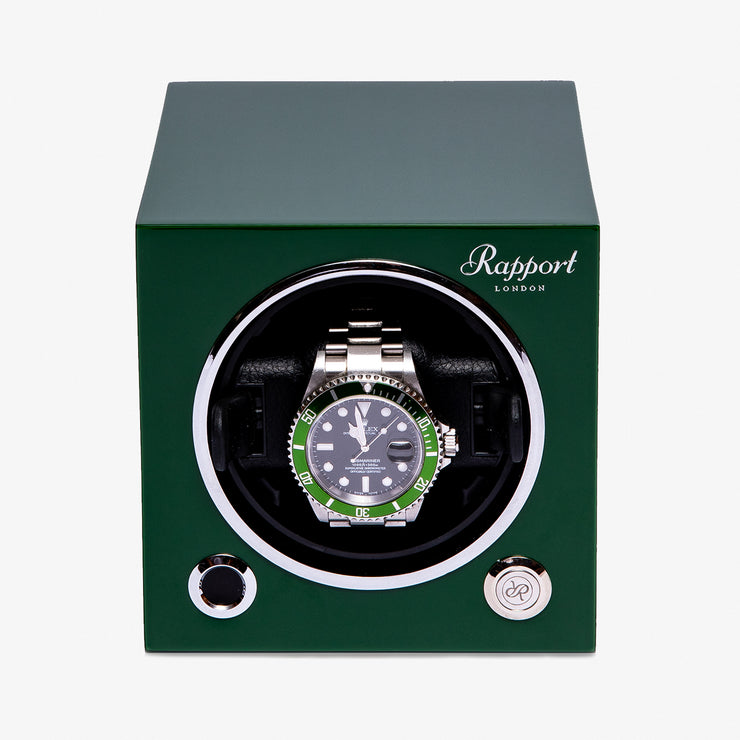 Rapport Evo single watch winder - racing green