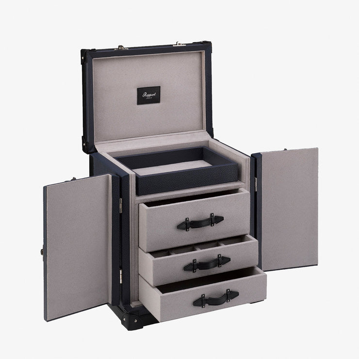 Rapport Deluxe jewellery and accessory trunk - navy