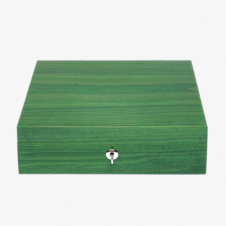 Rapport Heritage chroma eight watch box - green