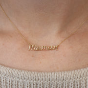 It's Mummy - 18ct gold, Large Maman necklace