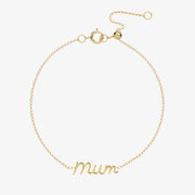 It's Mummy - 18ct gold, Large Mum bracelet