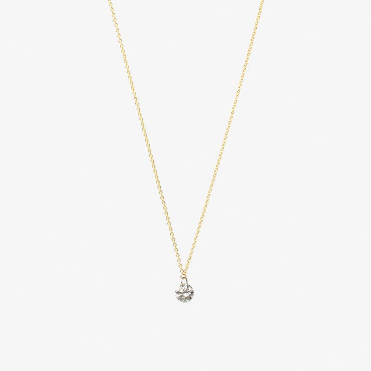 The Alkemistry 18ct yellow gold drilled diamond necklace