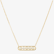 Ruifier 18ct yellow gold Morning Dew Monsoon necklace