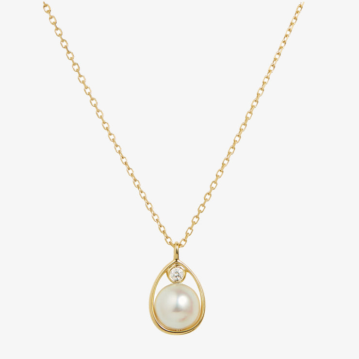 Ruifier 18ct yellow gold Morning Dew Purity necklace