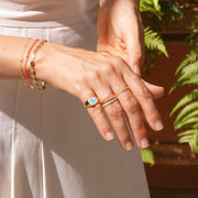 Zoe Chicco 14ct yellow gold and diamond chain bracelet