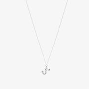 LOVE LETTER - 18ct gold, initial pendant chain necklace