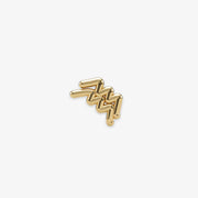 ZODIAC - 18ct gold, star sign earring (single)