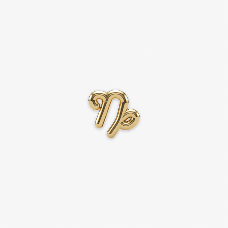 ZODIAC - 18ct gold, star sign earring (single)