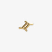 ZODIAC - 18ct gold, star sign earring (single)