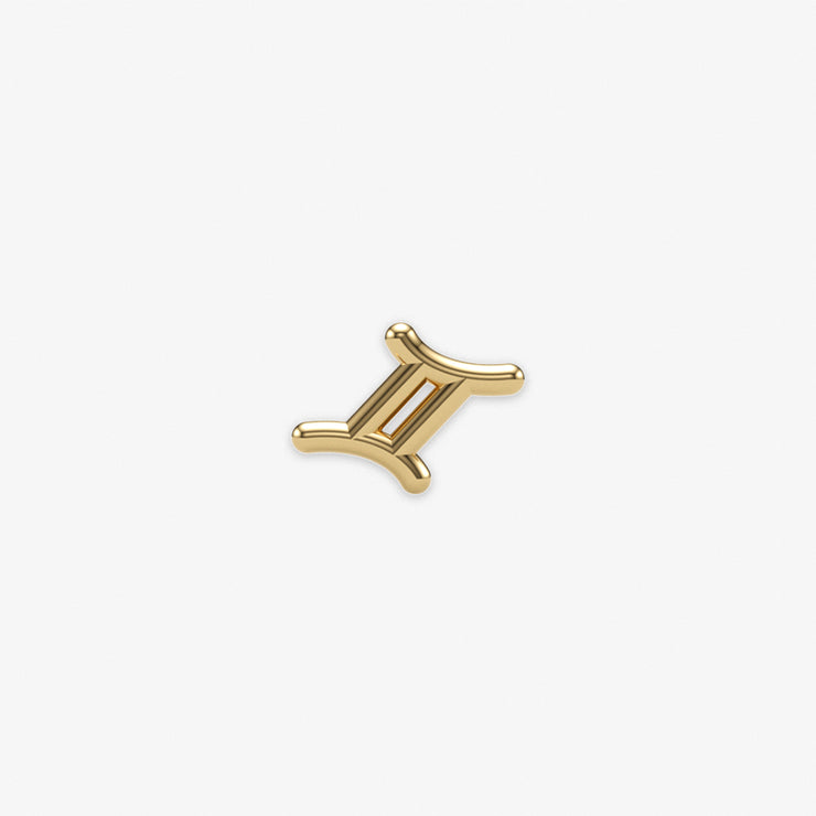 ZODIAC - 18ct gold, star sign earring (single)