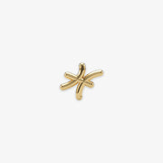 ZODIAC - 18ct gold, star sign earring (single)