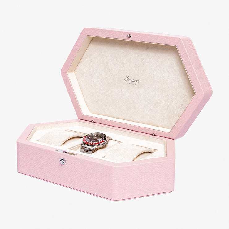 Rapport Portobello watch box - pink