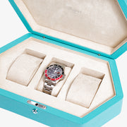 Rapport Portobello watch box - turquoise