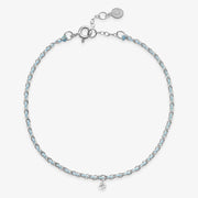 The Alkemistry 18ct white gold Auric 'Peace' diamond bracelet