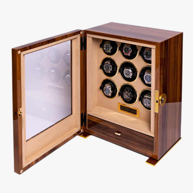 Rapport Paramount nine watch winder - walnut