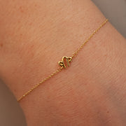 ZODIAC - 18ct gold, star sign chain bracelet