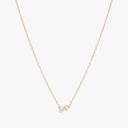 Zoe Chicco 14ct gold and diamond pendant