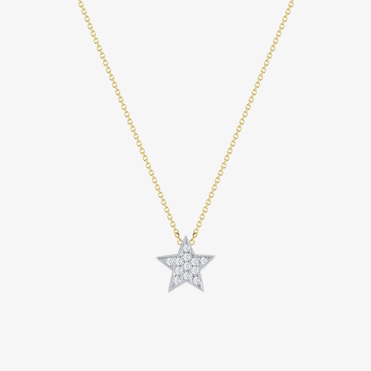 DANA REBECCA - 14CT GOLD, JULIANNE HIMIKO DIAMOND STAR NECKLACE