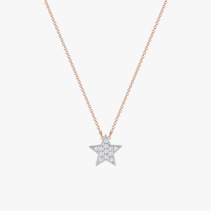 DANA REBECCA - 14CT GOLD, JULIANNE HIMIKO DIAMOND STAR NECKLACE