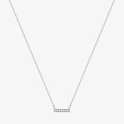 DANA REBECCA - 14CT GOLD, SYLVIE ROSE DIAMOND BAR NECKLACE